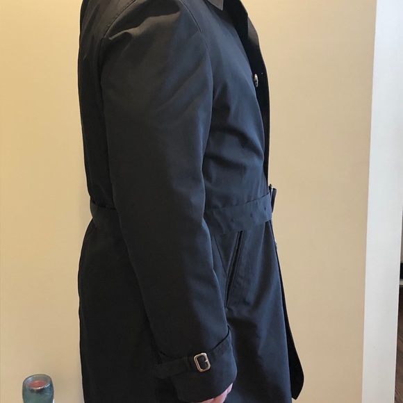 EUC AUTHENTIC MEN’S CANALI TRENCH COAT - Picture 3 of 13